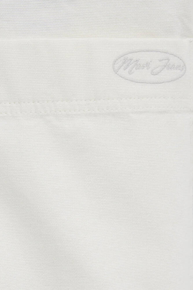 Erkek Cepli Fermuarlı Gömlek 0211861-70057 Beyaz 