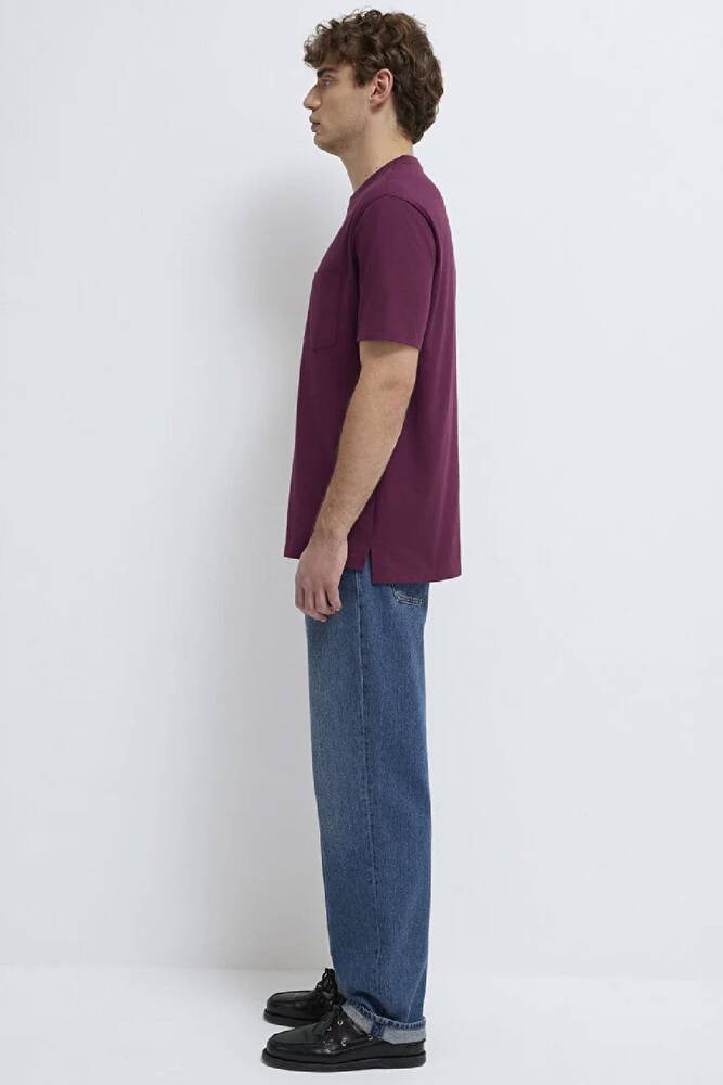 Erkek Cepli Tişört 066248-70670 Mor 