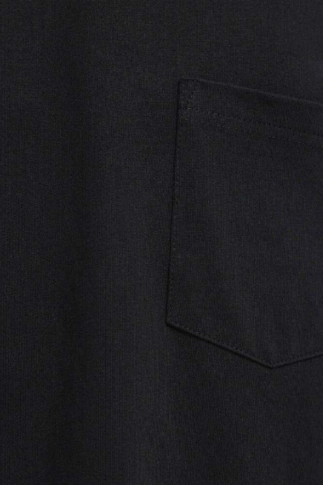 Erkek Cepli Basic Tshırt 066248-900 Siyah 