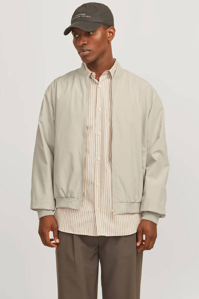 Erkek Charge Bomber Ceket 12268608 Ekru 