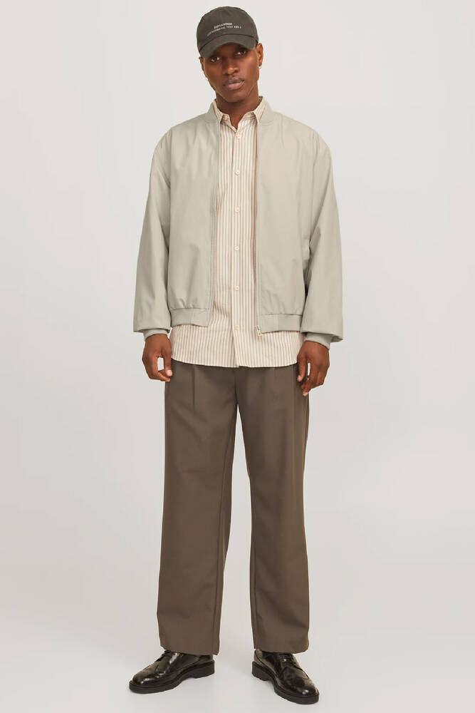 Erkek Charge Bomber Ceket 12268608 Ekru 