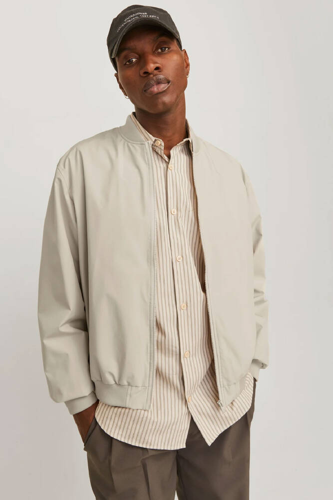 Erkek Charge Bomber Ceket 12268608 Ekru 