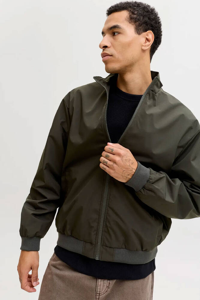 Erkek Charge Stand Collar Bomber Ceket 12288895 Haki 