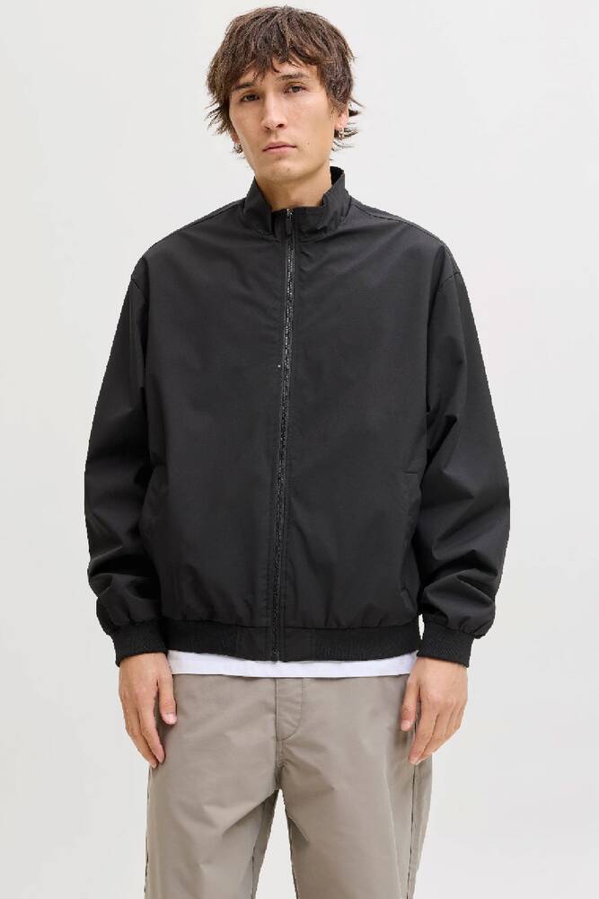 Erkek Charge Stand Collar Bomber Ceket 12288895 Siyah 