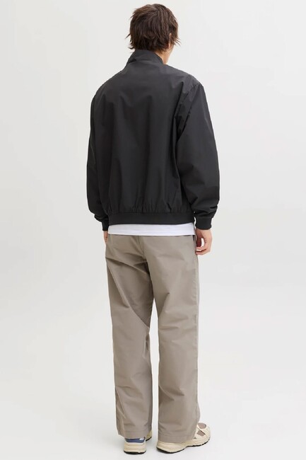 Erkek Charge Stand Collar Bomber Ceket 12288895 Siyah (2)