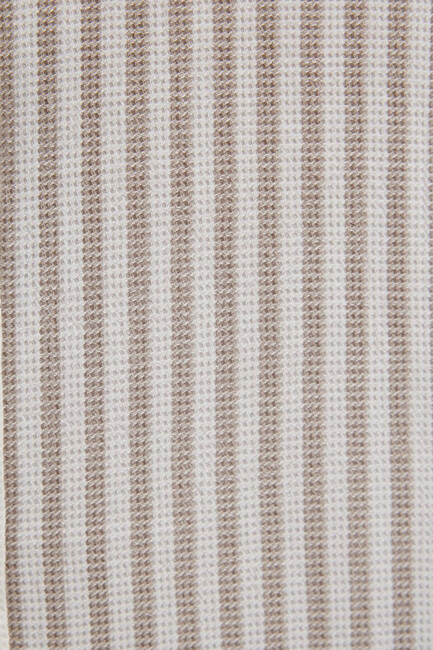 Erkek Çizgili Gömlek 0211692-90940 Bej - Thumbnail