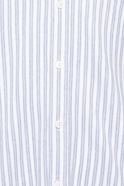 Erkek Çizgili Gömlek 0211828-91402 Mavi - Thumbnail