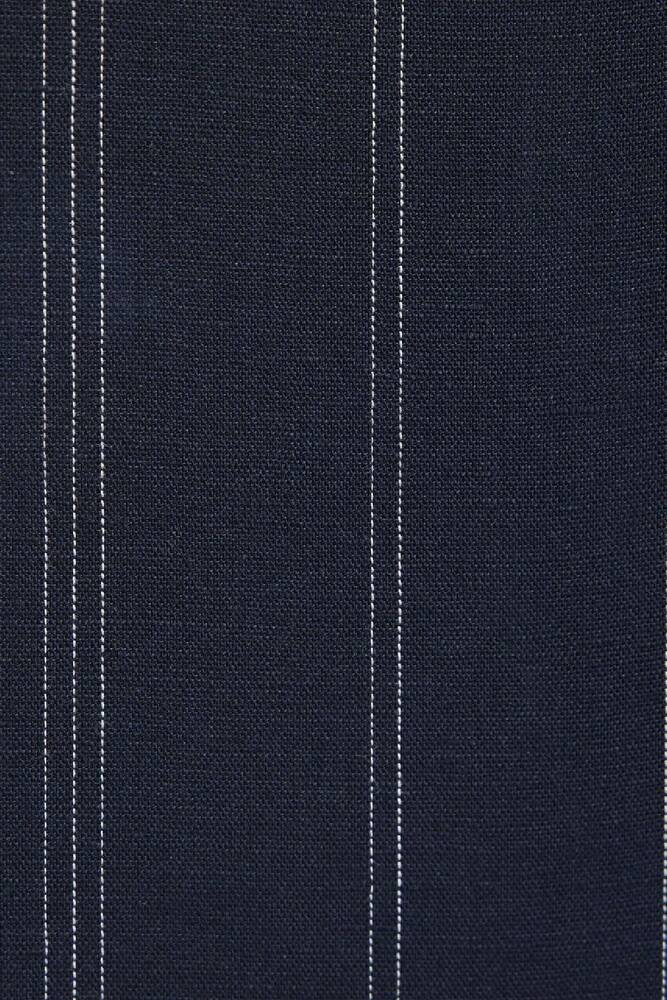 Erkek Çizgili Gömlek 0211979-91592 Lacivert 