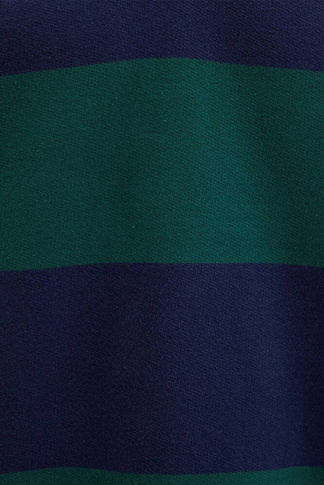 Erkek Çizgili Sweat 0S10491-70497 Lacivert 