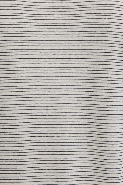 Erkek Çizgili Tişört 0613294-86623 Ekru - Thumbnail