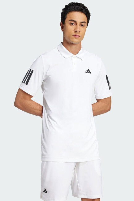 Erkek Club 3STR Polo Tişört JE0412 Beyaz (3)