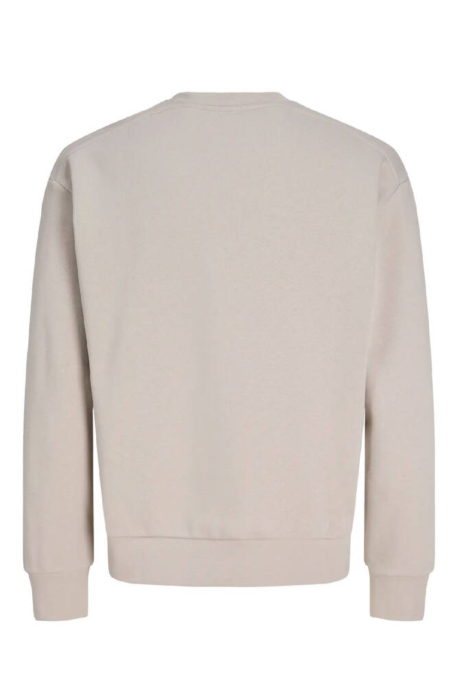 Erkek Club Badge Sweat 12300444 Ekru 