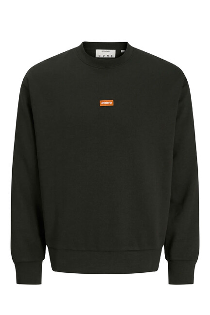 Erkek Club Badge Sweat 12300444 Haki - Thumbnail