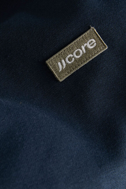 Erkek Club Badge Sweat 12300444 Lacivert - Thumbnail