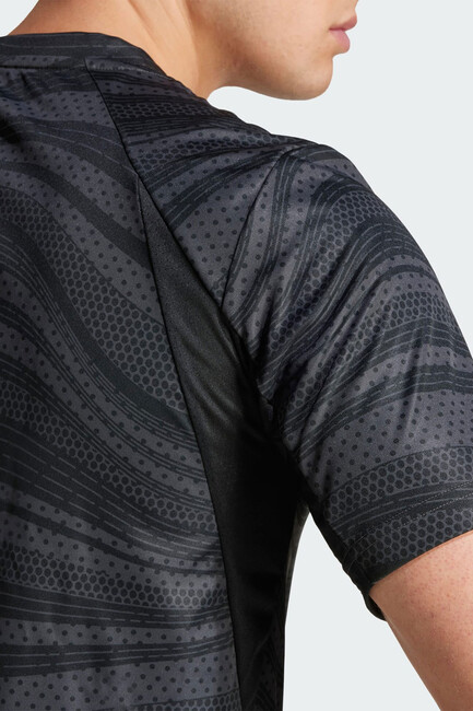 Erkek Club Graph Tişört JF8422 Siyah - Thumbnail