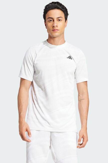 Erkek Club Graph Tişört JN7027 Beyaz (1)