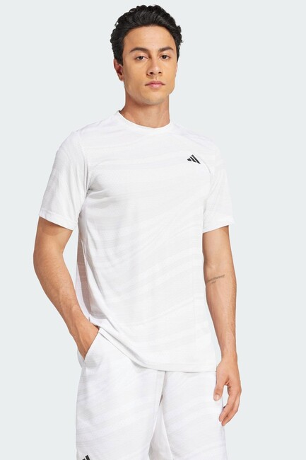 Erkek Club Graph Tişört JN7027 Beyaz (3)