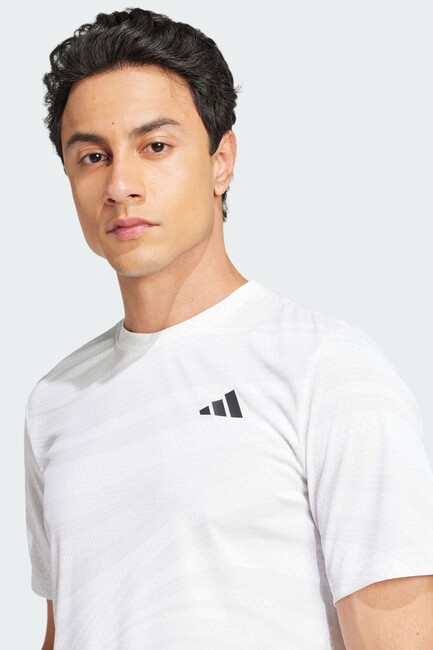 Erkek Club Graph Tişört JN7027 Beyaz - Thumbnail