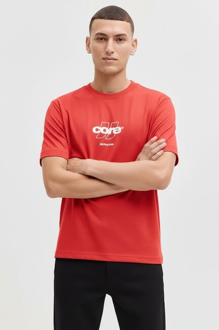 Erkek Club Tişört 12289868 Kırmızı - Thumbnail