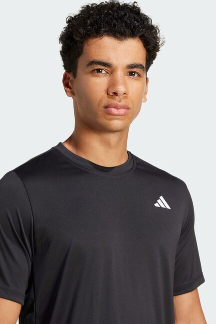 Erkek Club Tişört JF8502 Siyah - Thumbnail