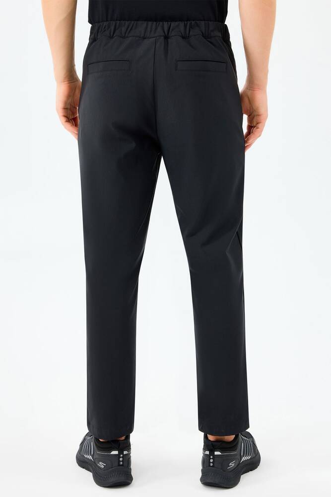 Erkek Coated Slim Pantolon S2520148-3817 Siyah 