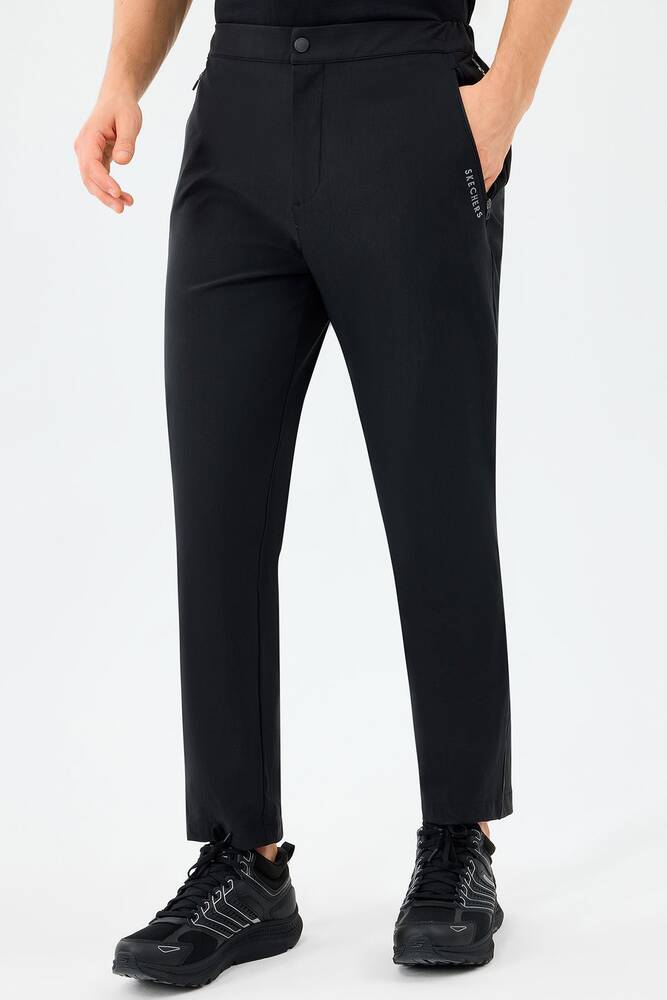 Erkek Coated Slim Pantolon S2520148-3817 Siyah 