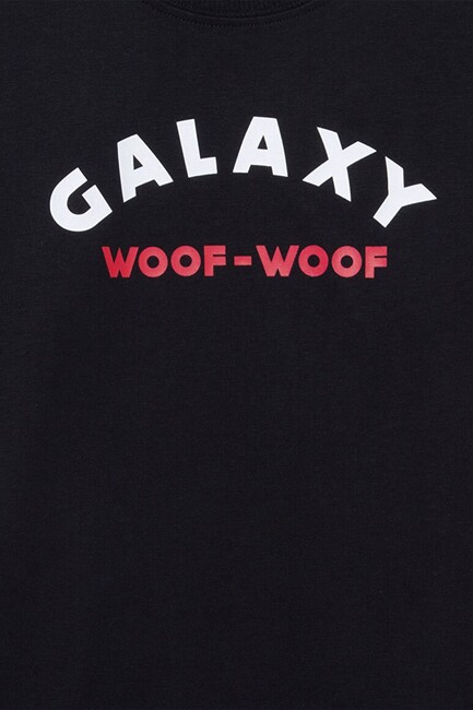 Erkek Çocuk Astto Baskılı Tişört 6610253-900 Siyah - Thumbnail