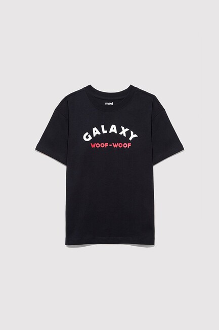 Erkek Çocuk Astto Baskılı Tişört 6610253-900 Siyah (2)