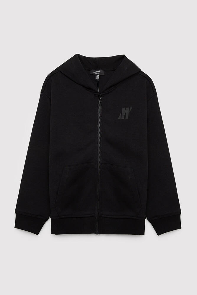 Erkek Çocuk Baskılı Sweat 6S10217-900 Siyah 