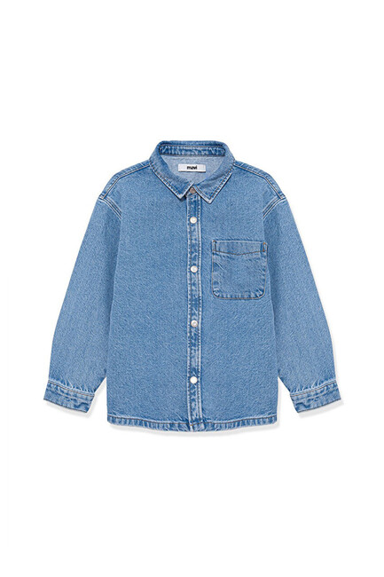 Erkek Çocuk BOB Denim Gömlek 6210000-86709 Mavi (2)