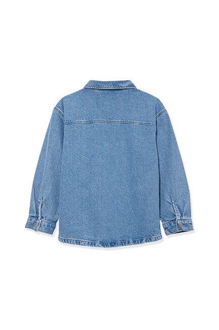 Erkek Çocuk BOB Denim Gömlek 6210000-86709 Mavi (3)