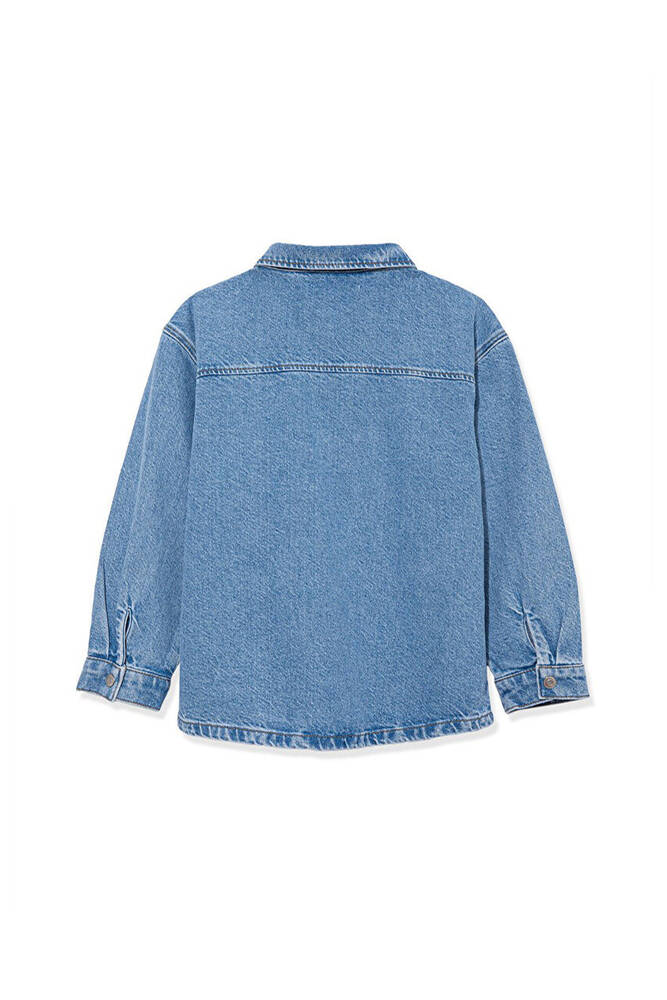 Erkek Çocuk BOB Denim Gömlek 6210000-86709 Mavi 