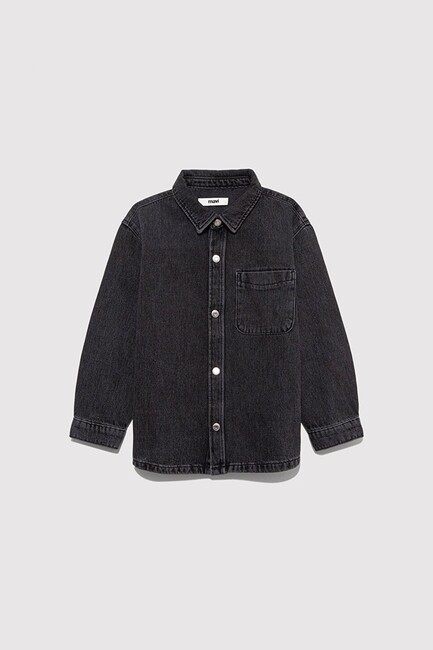 Erkek Çocuk BOB Denim Gömlek 6210000-89447 Gri (1)