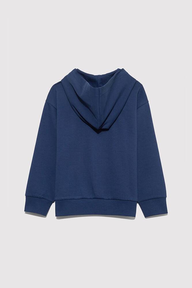 Erkek Çocuk Communıty 1991 Baskılı Fermuarlı Sweat 6S10119-70721 Lacivert 