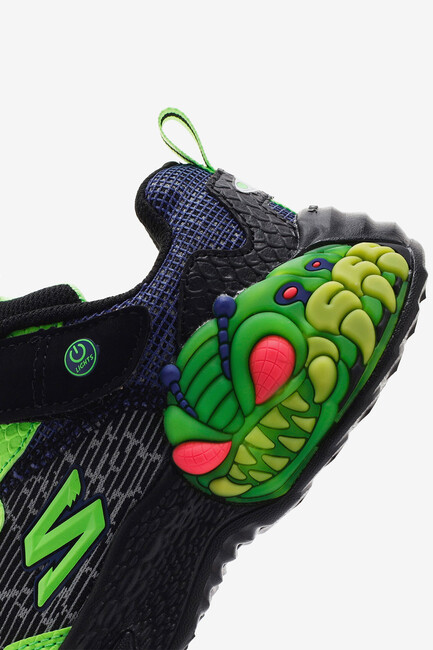 Erkek Çocuk Creature-Lights Ayakkabı 400617L BKLM Siyah - Thumbnail