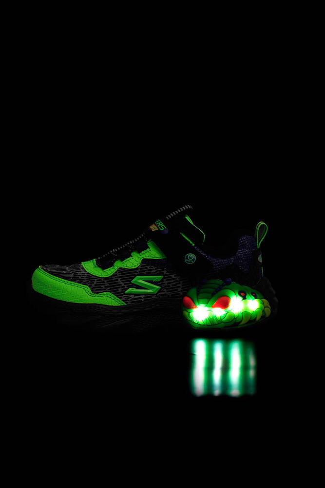 Erkek Çocuk Creature-Lights Ayakkabı 400617L BKLM Siyah 