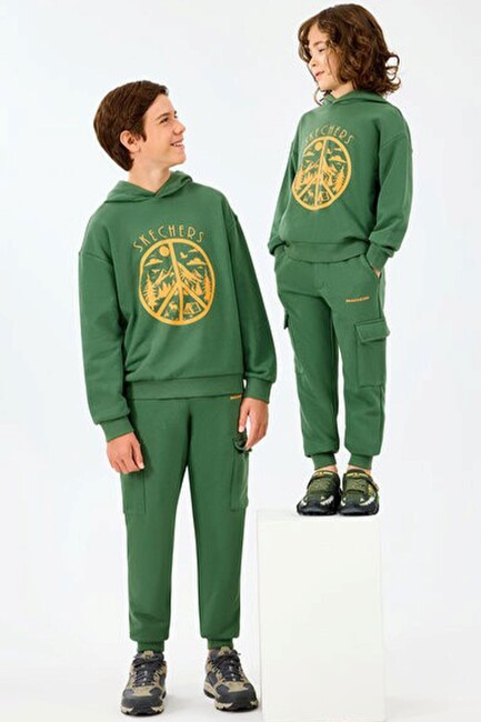 Erkek Çocuk Eşofman Altı SK2520022-1629 Haki (1)