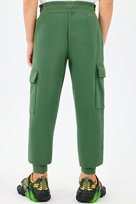 Erkek Çocuk Eşofman Altı SK2520022-1629 Haki - Thumbnail