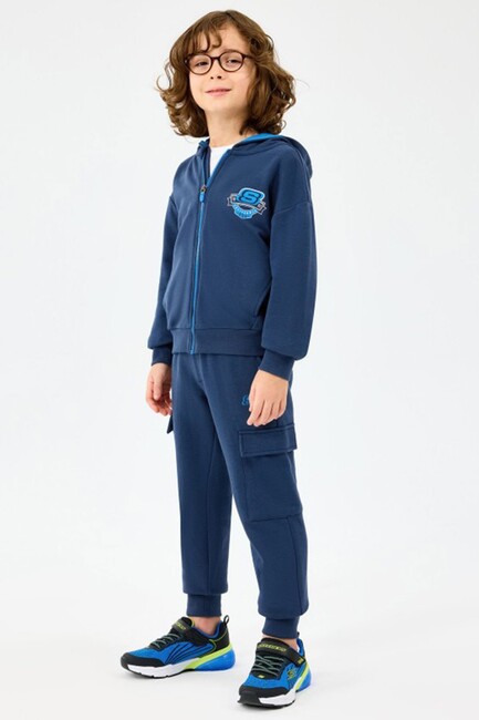 Erkek Çocuk Eşofman Altı SK2520024-0530 Lacivert - Thumbnail