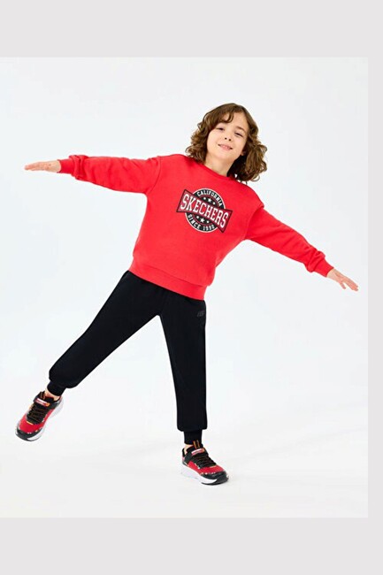 Erkek Çocuk ESS Eşofman Altı SK2520025-1602 Siyah - Thumbnail