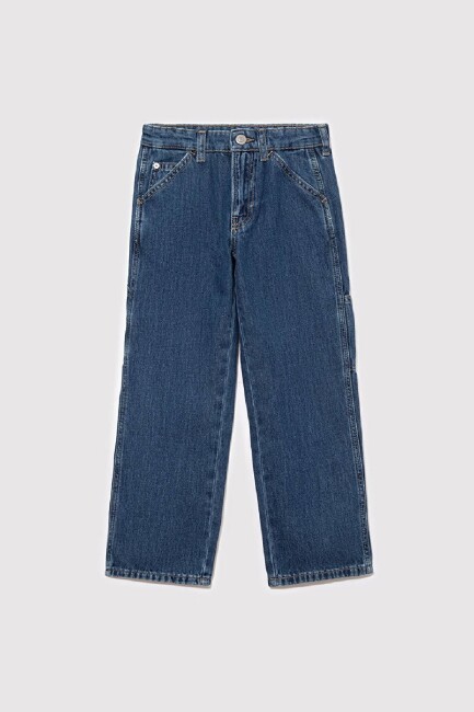 Erkek Çocuk Fox MV91 Street Jean Pantolon 6011191-88234 Mavi  (2)