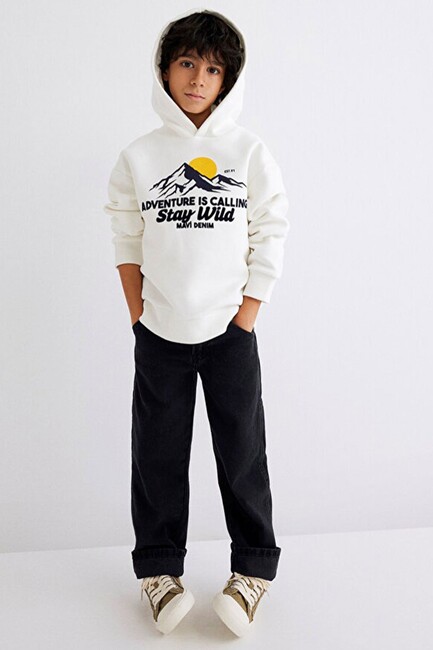 Erkek Çocuk Fox MV91 Street Jean Pantolon 6011191-89067 Gri (1)