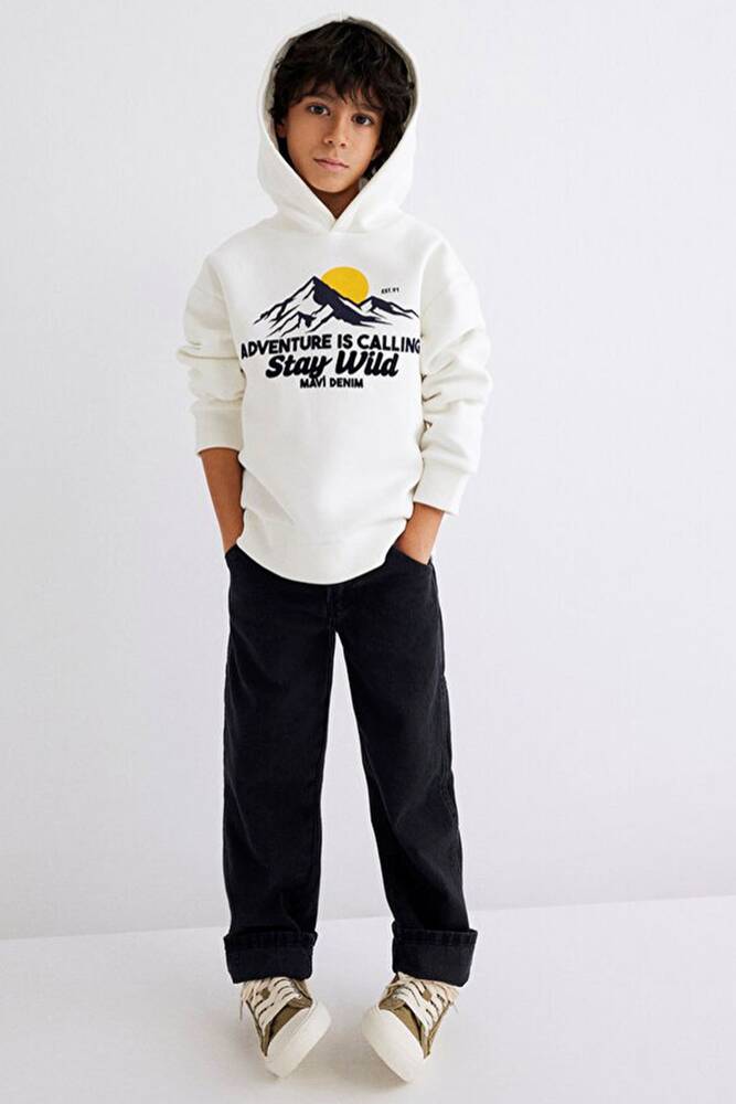 Erkek Çocuk Fox MV91 Street Jean Pantolon 6011191-89067 Gri 