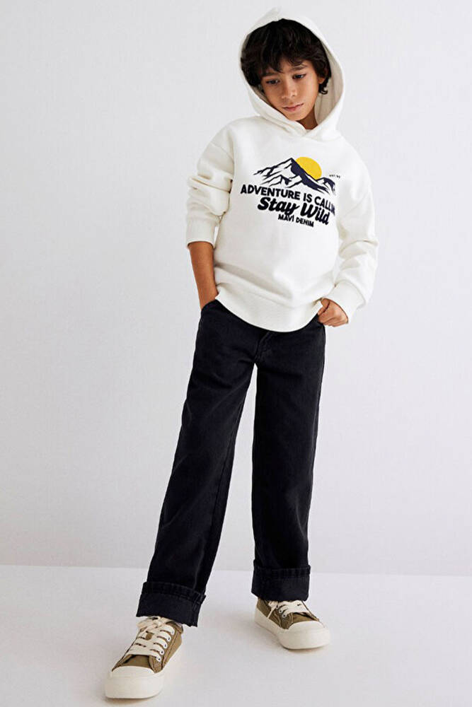 Erkek Çocuk Fox MV91 Street Jean Pantolon 6011191-89067 Gri 