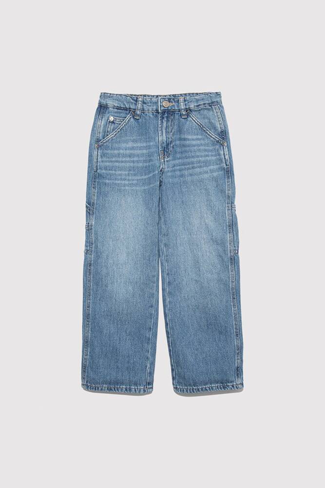 Erkek Çocuk Fox MV91 Street Jean Pantolon 6011191-90869 Mavi 