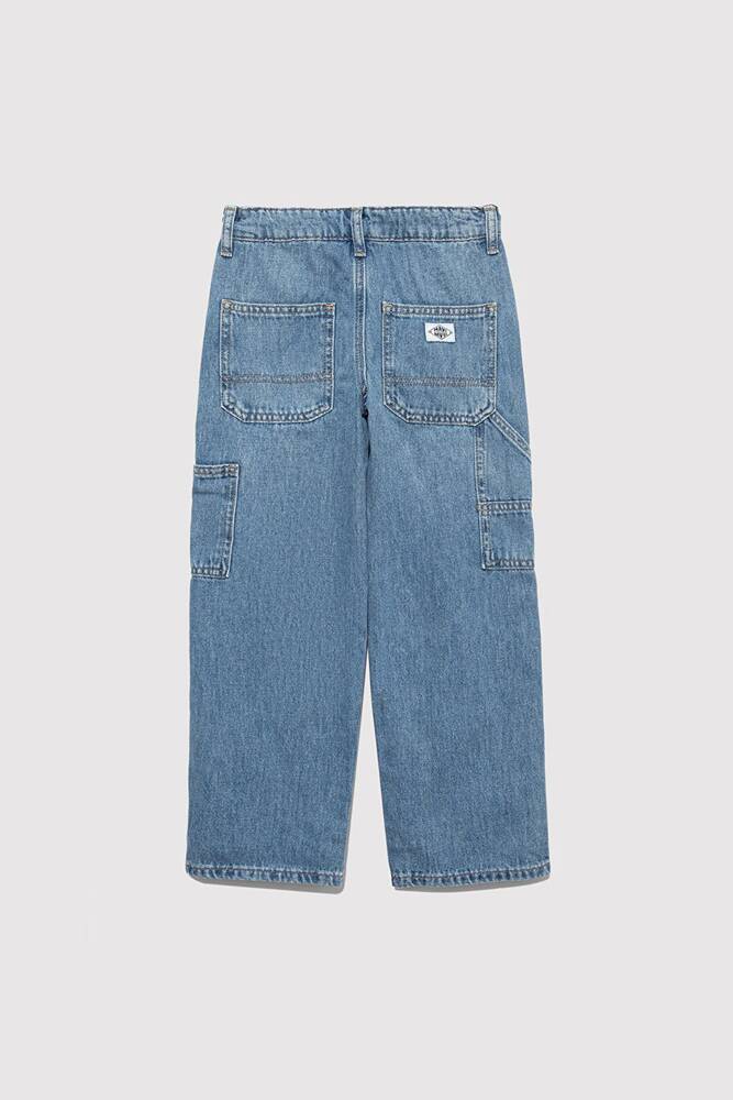 Erkek Çocuk Fox MV91 Street Jean Pantolon 6011191-90869 Mavi 