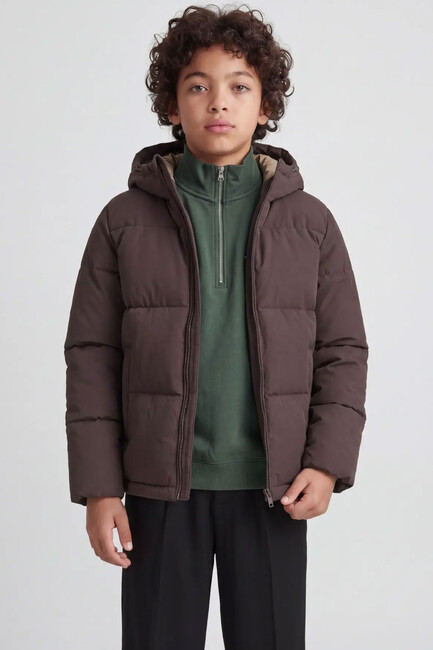 Erkek Çocuk Galaxy Puffer Mont 12303956 Kahve 