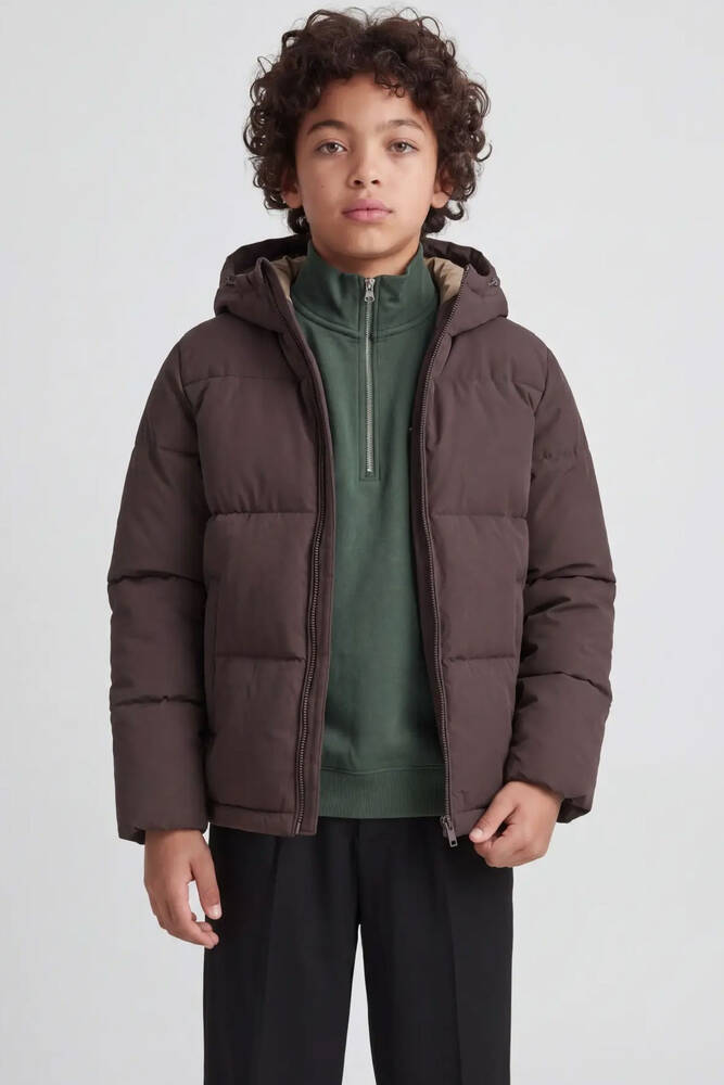Erkek Çocuk Galaxy Puffer Mont 12303956 Kahve - 1