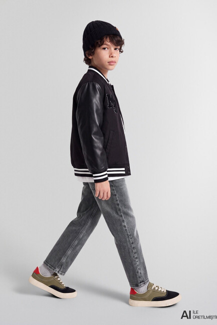 Erkek Çocuk Jaxon 90lar Jean Pantolon 6021155-A4151 Gri  (1)