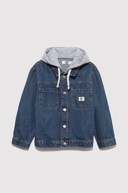 Erkek Çocuk KAI Denim Ceket 6111402-91062 Mavi (1)